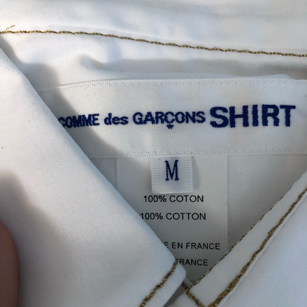 Neighbour white collared shirt size medium NWT